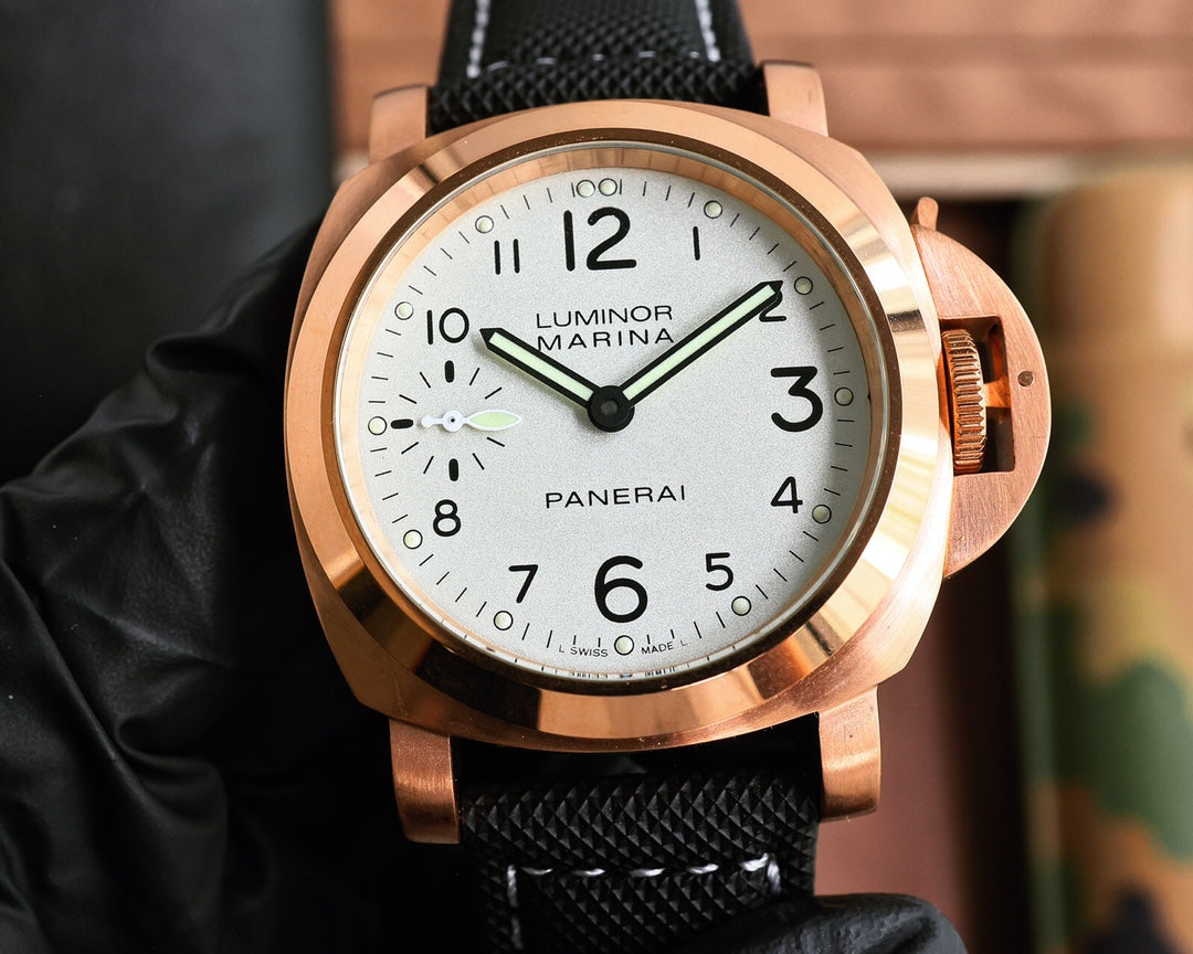 Panerai Luminor Marina Oro Rosa / Blanco 44mm