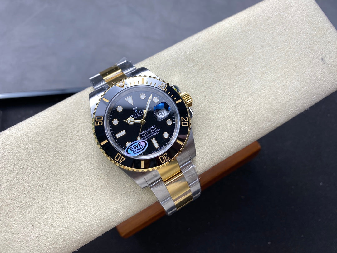 Rolex Oyster Perpetual Submariner Date Oro & Negro Bicolor 41mm