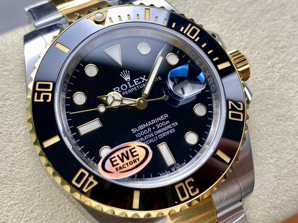 Rolex Oyster Perpetual Submariner Date Oro & Negro Bicolor 41mm