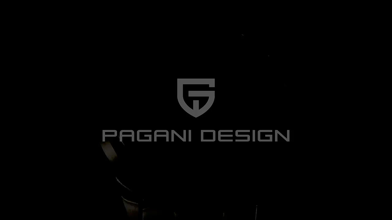 Pagani Design – Reloj de Cuarzo Deportivo con Cristal de Zafiro
